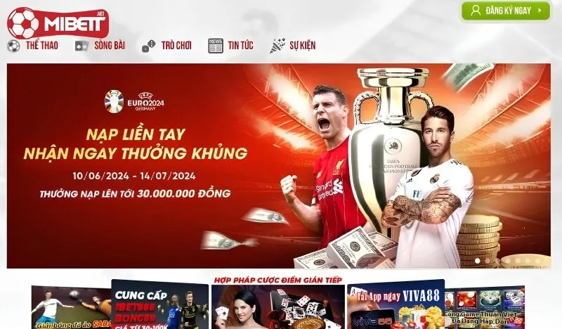 Mibet có thời gian trả thưởng nhanh chóng